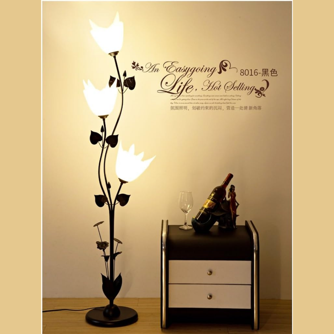 Luksuzna cvetna lampa