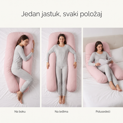 Ergonomski U-jastuk za celo telo