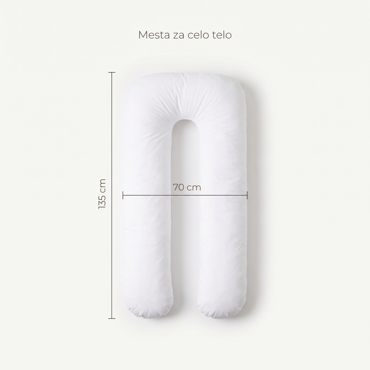 Ergonomski U-jastuk za celo telo