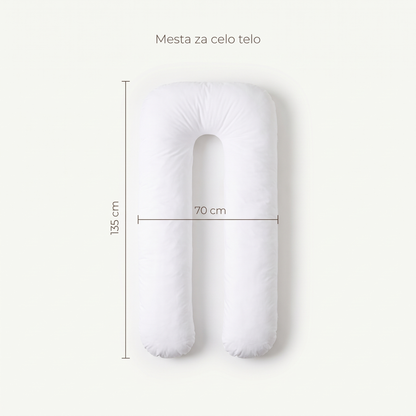Ergonomski U-jastuk za celo telo