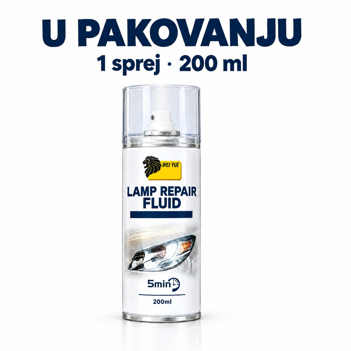 Sprej za obnovu farova – požuteli farovi bistri za 5 minuta