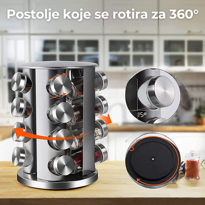 16 u 1 Stalak za Začine