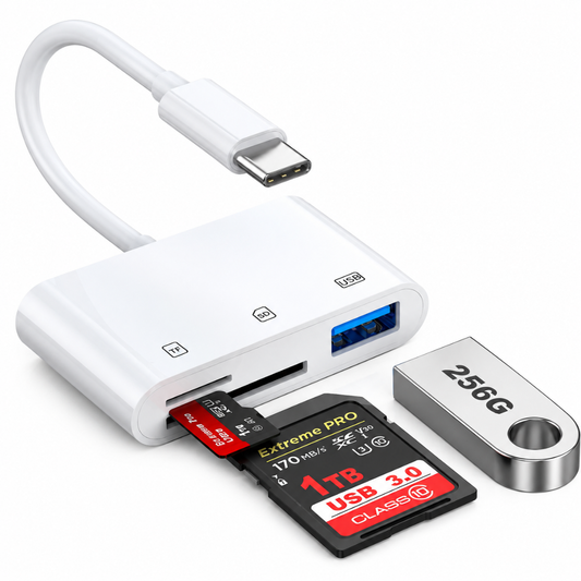 USB-C 3u1 Čitač