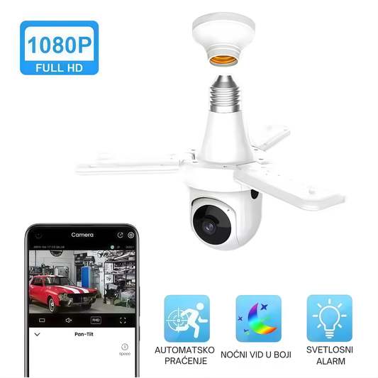 Smartcam sijalica 360°