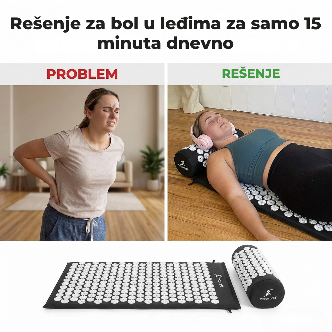 Akupresurna Prostirka za Masažu Tela