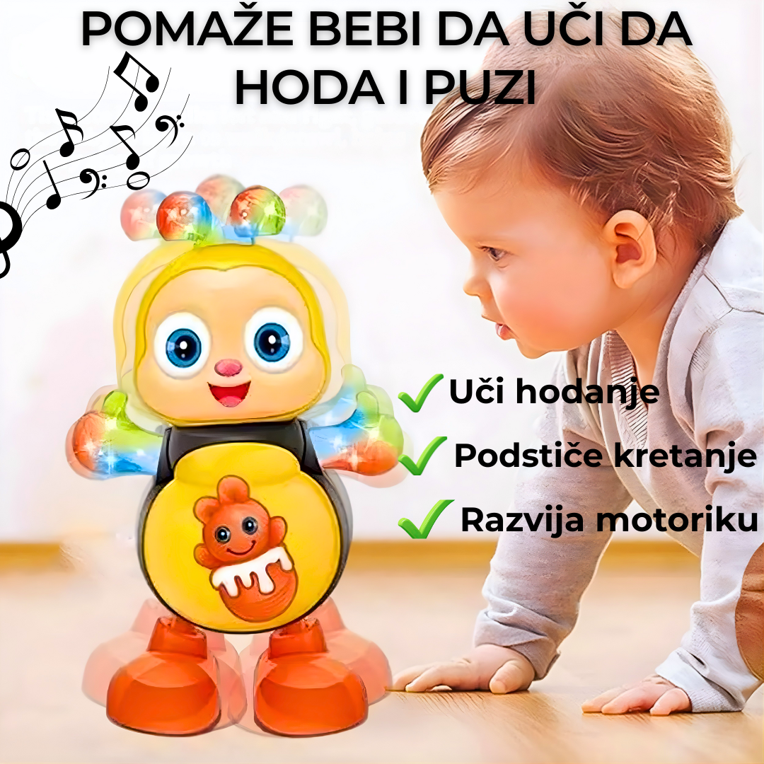 Muzička svetleća pčelica