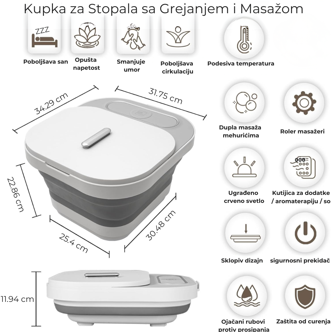 SPA Hidromasažer za Stopala