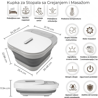SPA Hidromasažer za Stopala