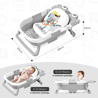 BabyBear™ Premium Sklopiva Kadica za Bebe