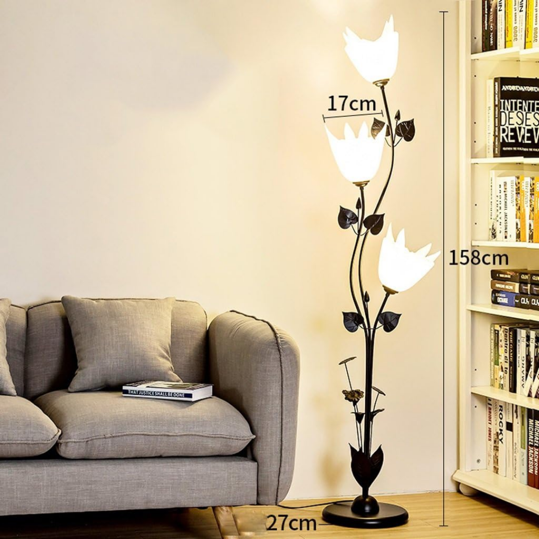 Luksuzna cvetna lampa