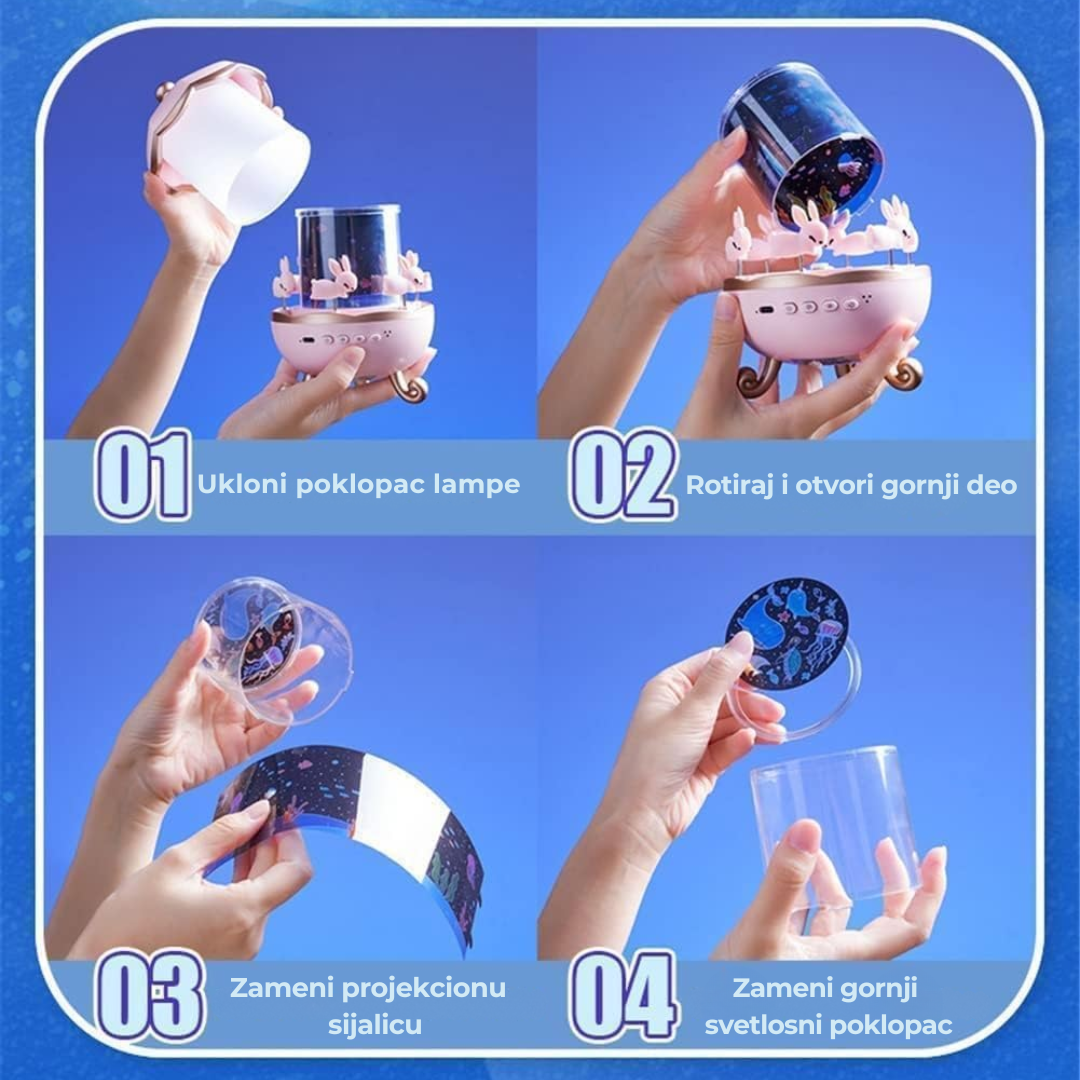 Magični zeka projektor