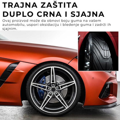 Gel za Sjaj i Zaštitu Guma