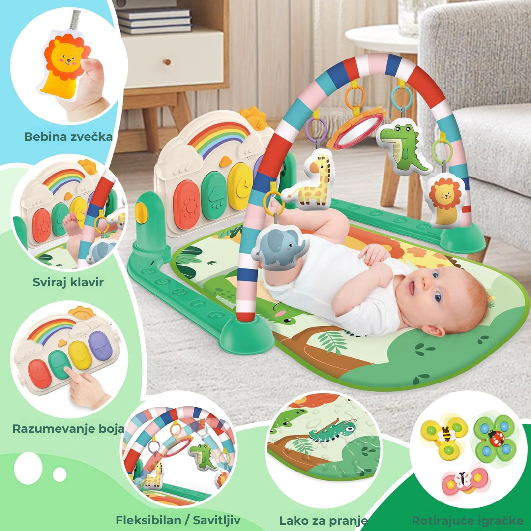 Multifunkcionalna podloga za razvoj bebe