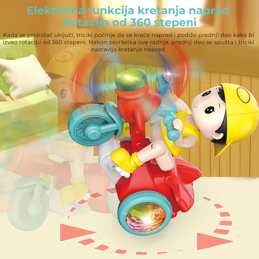 Magični Muzički Tricikl 360°