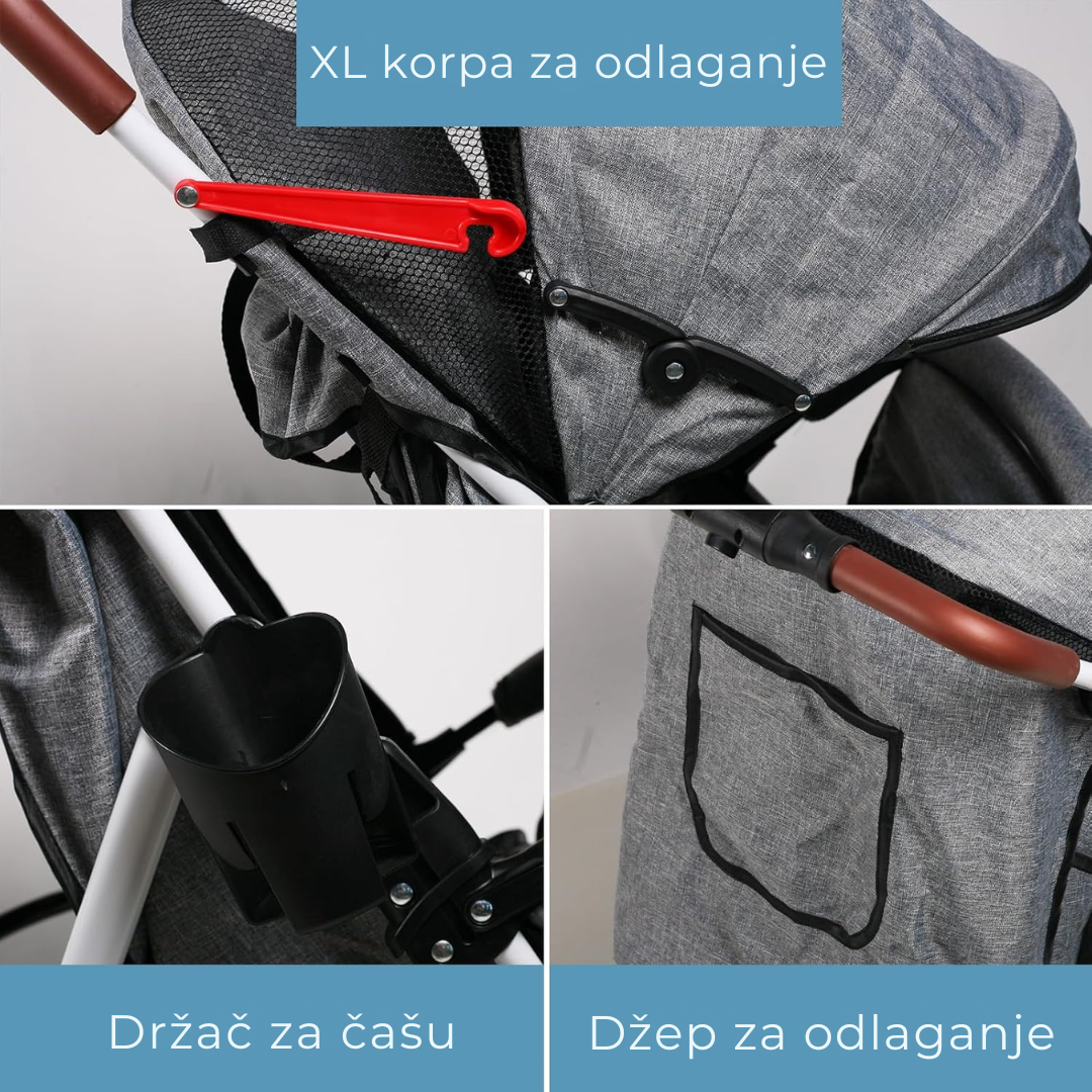 UrbanGo™ 2u1 Kolica