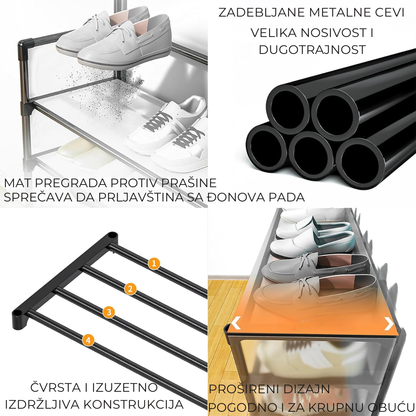 Višenamenski cipelarnik 3-u-1