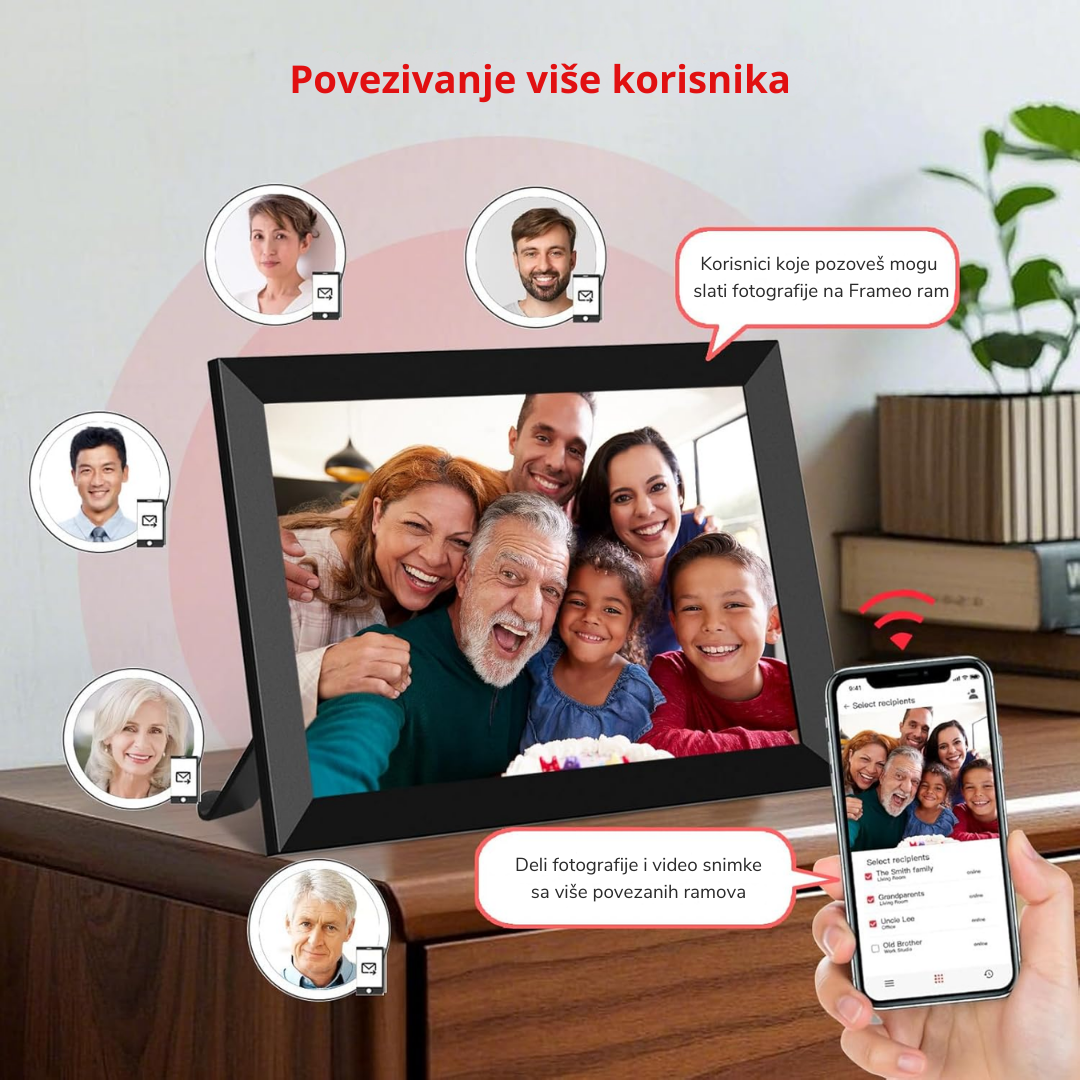Pametni Digitalni Ram za Slike