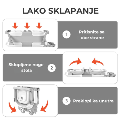 BabyBear™ Premium Sklopiva Kadica za Bebe