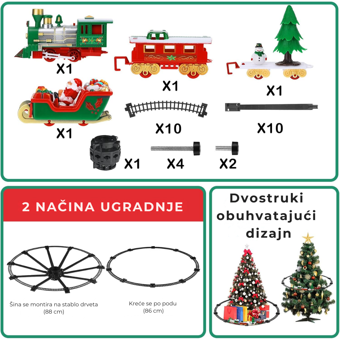 Novogodišnji vozić čarolije