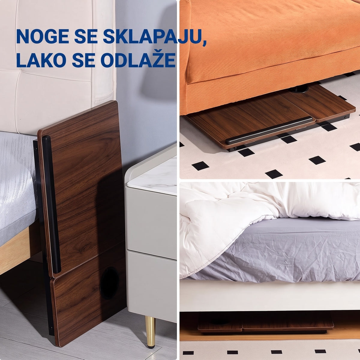 Sklopivi sto za laptop u krevetu