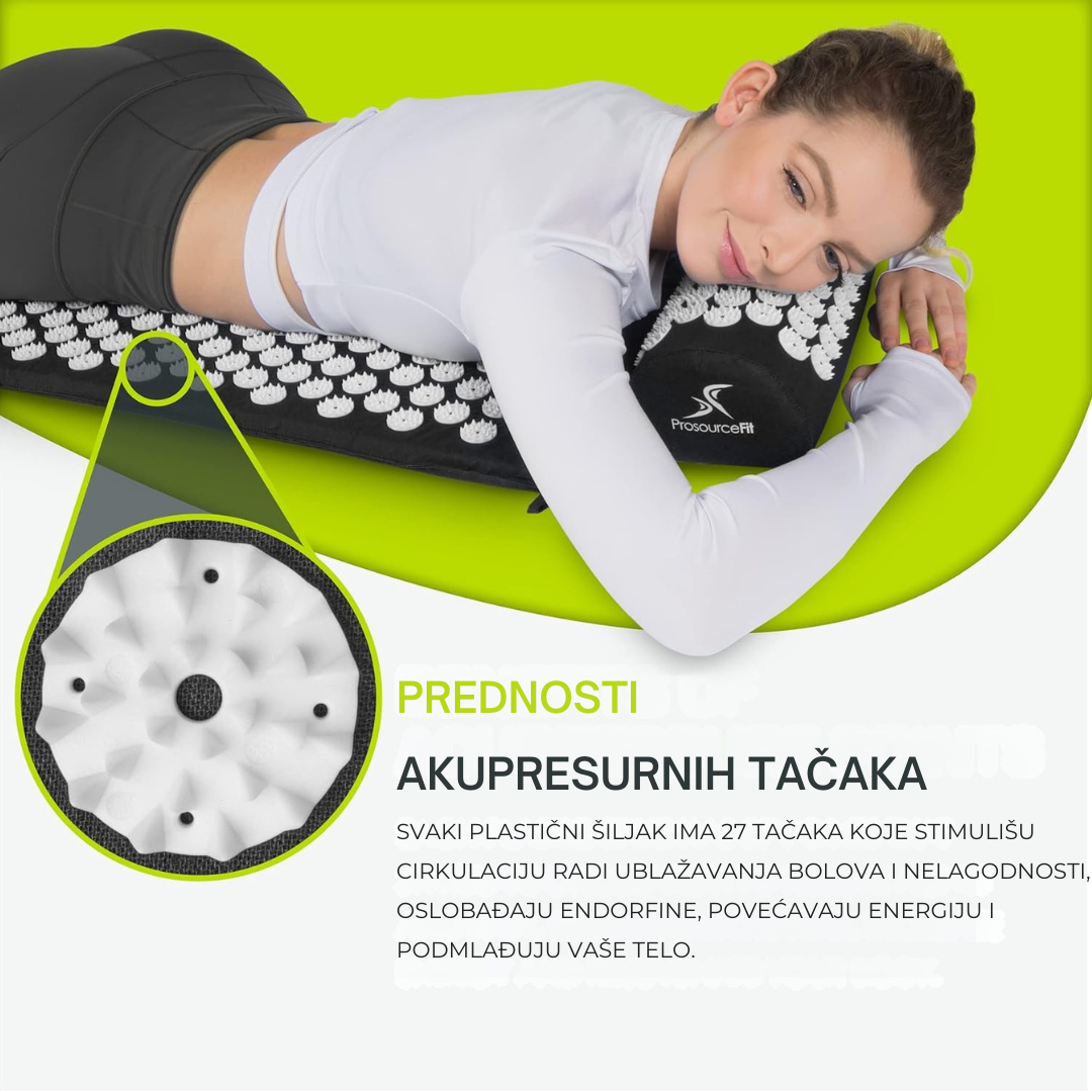 Akupresurna Prostirka za Masažu Tela