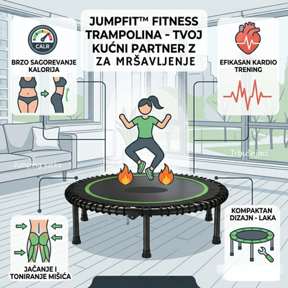 JumpFit™ Fitness Trampolina