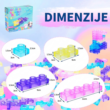 Gumiblok mekane kocke